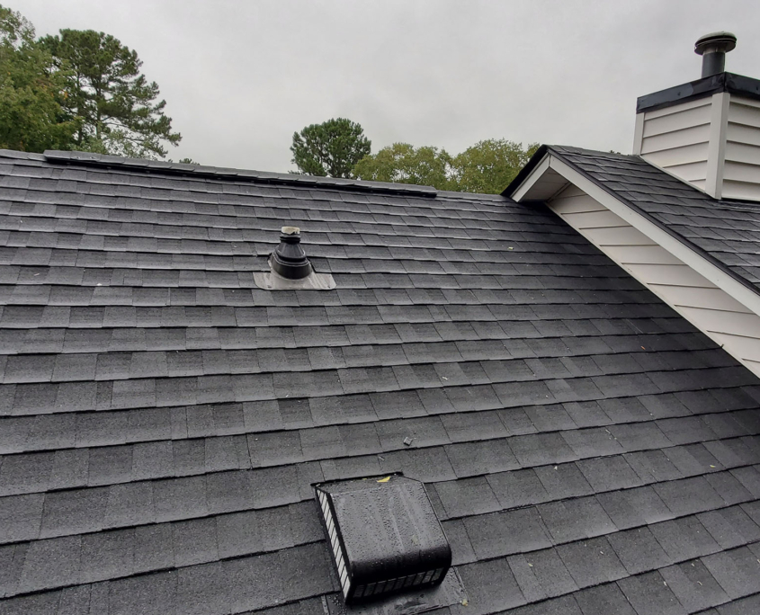New Roof On A White House
