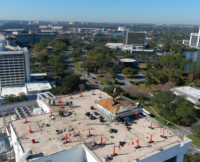 Wide View With City